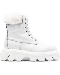 Casadei - Generation C Alpi Leather Boots - Lyst