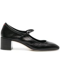 Aeyde - Aline 45mm Leather Pumps - Lyst