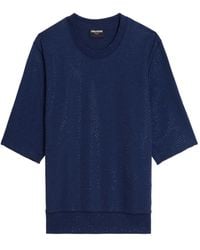 Zadig & Voltaire - Edmond Strass Sweatshirt - Lyst