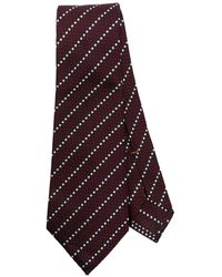 ZEGNA - Stopdas Met Jacquard-Patroon - Lyst