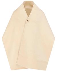 Almada Label - Écharpe Micha Doublé À Boutonnage - Lyst