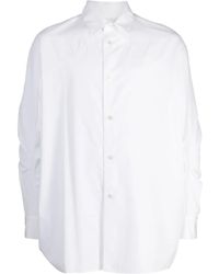 Fumito Ganryu - Long-Sleeve Cotton Shirt - Lyst