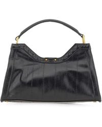 Gianni Chiarini - Aurora Eel-Print Shoulder Bag - Lyst