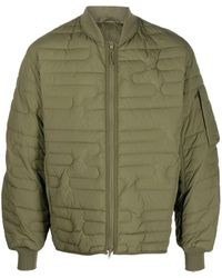 Y-3 - Quilted Padded Bomber Jacket - Lyst