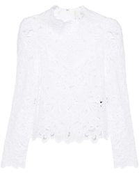 Isabel Marant - Delphi Broderie Anglaise Blouse - Lyst