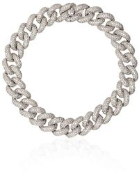 SHAY - 18kt gold Essential diamond link bracelet - Lyst