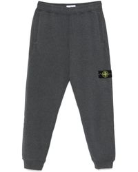 Stone Island - Organic Cotton Track Pants - Lyst