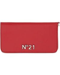 N°21 - Logo-Plaquer Wallet - Lyst