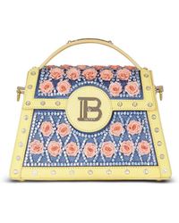 Balmain - B-buzz Dynasty Embellished Handbag - Lyst