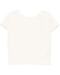 Luisa Cerano - Raw-Cut V-Back Top - Lyst