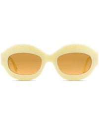 Marni - Lunettes De Soleil Ovales Ik Kil Cenote - Lyst