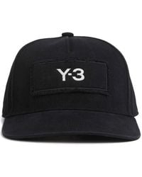 Y-3 - Logo-Patch Cap Hat - Lyst