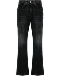 Givenchy - 5B Ankle Boot Pants Wide Leg - Lyst