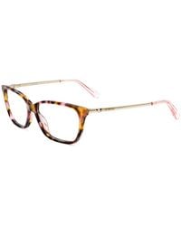 Moschino - Tortoiseshell-Effect Cat-Eye Glasses - Lyst