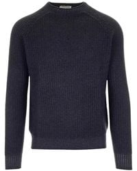 Al Duca d'Aosta - Ribbed-Knit Wool Sweater - Lyst