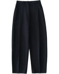 Studio Nicholson - Pleated Wide-Leg Trousers - Lyst