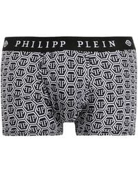 Philipp Plein - Hexagon Logo-Print Boxers - Lyst