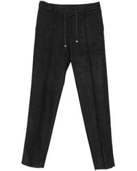 Etro - Pantalones Texturizados Con Cordón - Lyst