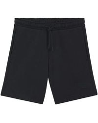 BOSS - Logo-Patch Drawstring-Waist Shorts - Lyst