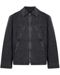 YMC - Veste Repetition En Jean - Lyst