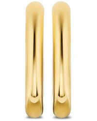 David Yurman - 18Kt Dy Madison Gelbgoldohrringe - Lyst