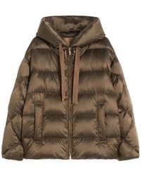 Max Mara - Doudoune À Capuche - Lyst