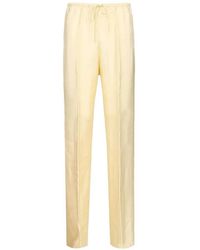 forte_forte - Drawstring-Fastening Trousers - Lyst