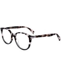 Rag & Bone - Tortoiseshell-Effect Round-Frame Glasses - Lyst