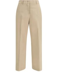 Weekend by Maxmara - Urial High-Waisted Trousers - Lyst