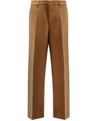 Ami Paris - Virgin Wool Large Trousers - Lyst