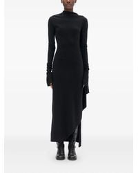 Ann Demeulemeester - Wool High-neck Dress - Lyst