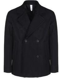 Hevò - Abrigo con doble botonadura - Lyst