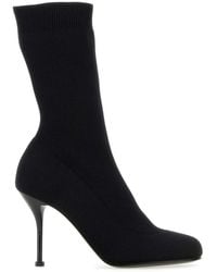 McQueen - Sock Stiletto Boots - Lyst