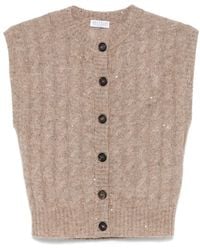 Brunello Cucinelli - ニットトップ - Lyst