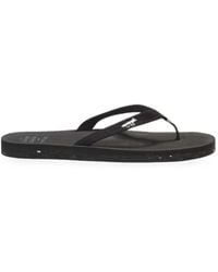Maison Kitsuné - X Indosole Easy Living Fox-Patch Flip Flops - Lyst