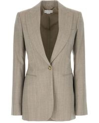 Stella McCartney - Striped-Pattern Blazer - Lyst