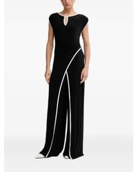 Joseph Ribkoff - Contrast-Trim Jumpsuit - Lyst