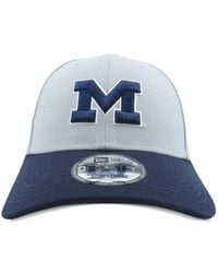 KTZ - 9Forty Michigan Wolverines The League Touch-Strap Cap - Lyst