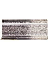 Jimmy Choo - Metallic Effect Dégradé Glittered Plexi Sweetie Clutch Bags - Lyst