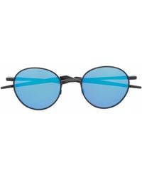 Oakley - Sonnenbrille mit rundem Gestell - Lyst
