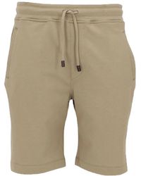 Isaia - Drawstring-Waist Shorts - Lyst