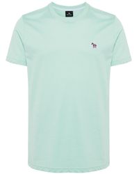 PS by Paul Smith - T-shirt en coton biologique à logo brodé - Lyst