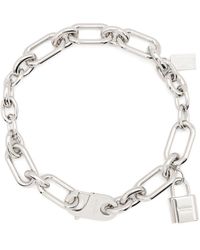 Acne Studios - Padlock Chain Necklace - Lyst