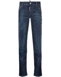 DSquared² - Vaqueros skinny de talle bajo - Lyst