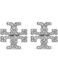 Tory Burch - Icon Ohrstecker Mit Pavé - Lyst