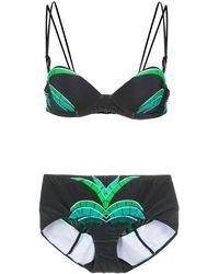 Amir Slama - Tropical Print Bikini Set - Lyst