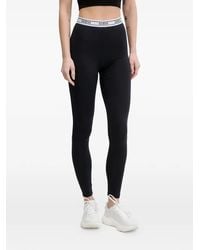 Guess - Aline Logo-Waistband Leggings - Lyst