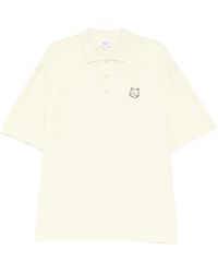 Maison Kitsuné - Fox Head Polo Shirt - Lyst