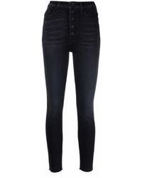 Mother - Taillenhohe Skinny-Jeans - Lyst