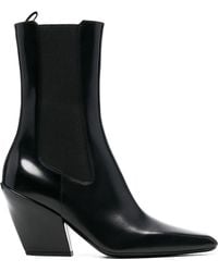 Prada - Stiefel Mit Design-Absatz 95Mm - Lyst